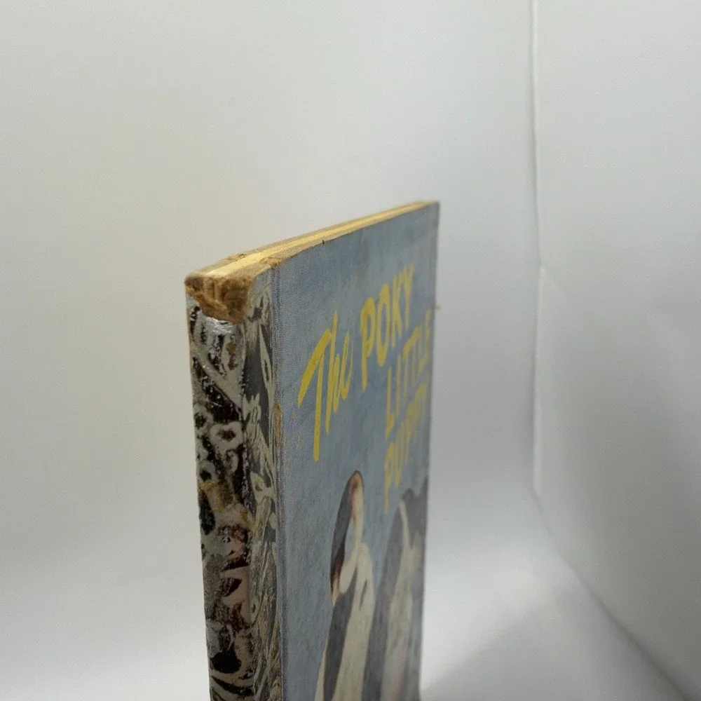 Vintage 1942 The Poky Little Puppy Little Golden Book by  Janette Sebring Lowrey
